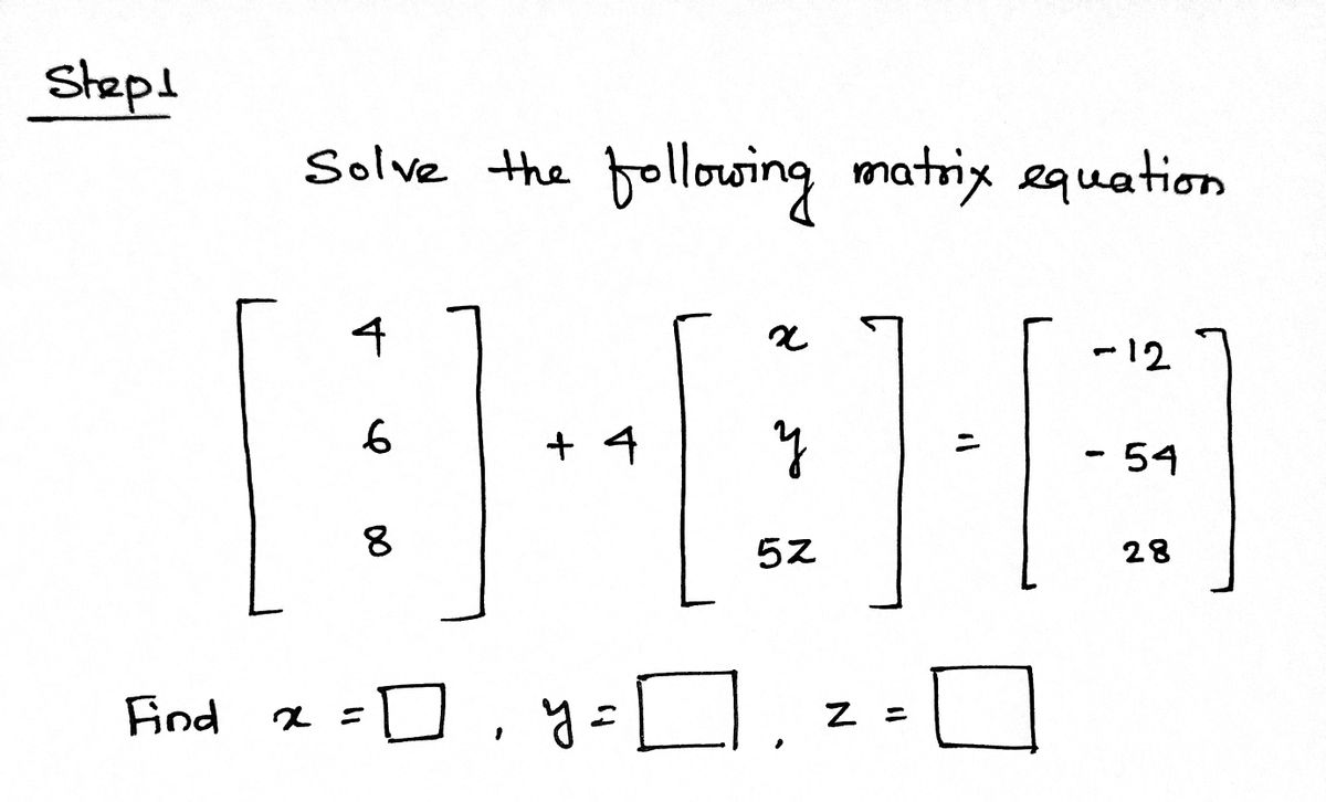 Algebra homework question answer, step 1, image 1